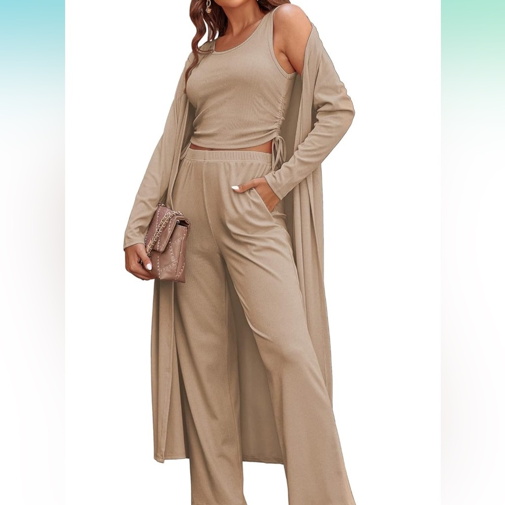 Elegant Tan Women's Loungewear